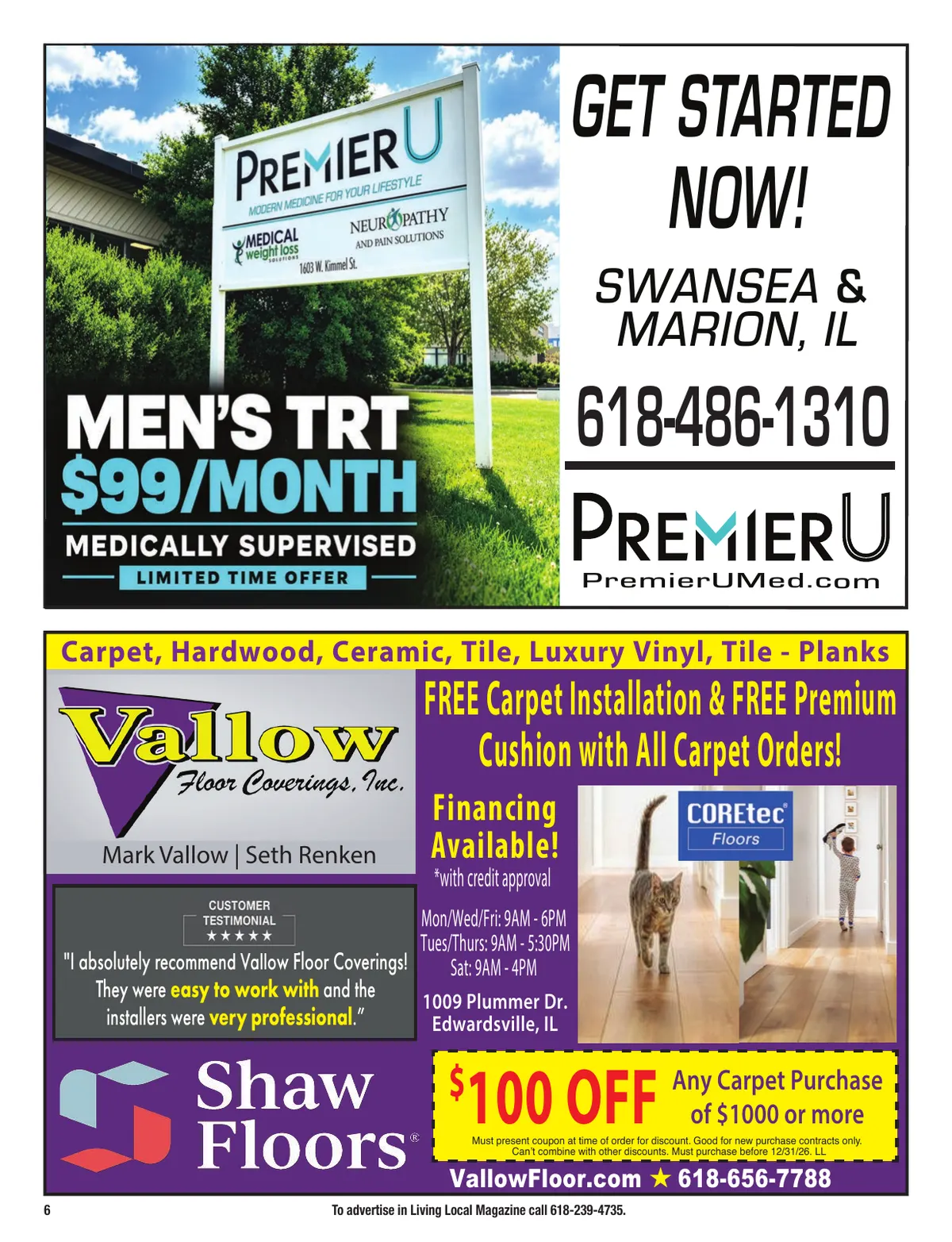 Living Local Holiday 2026, River Bend edition, page 6