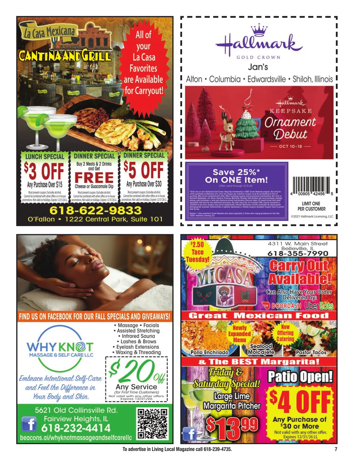 Living Local Holiday 2026, St. Clair edition, page 7