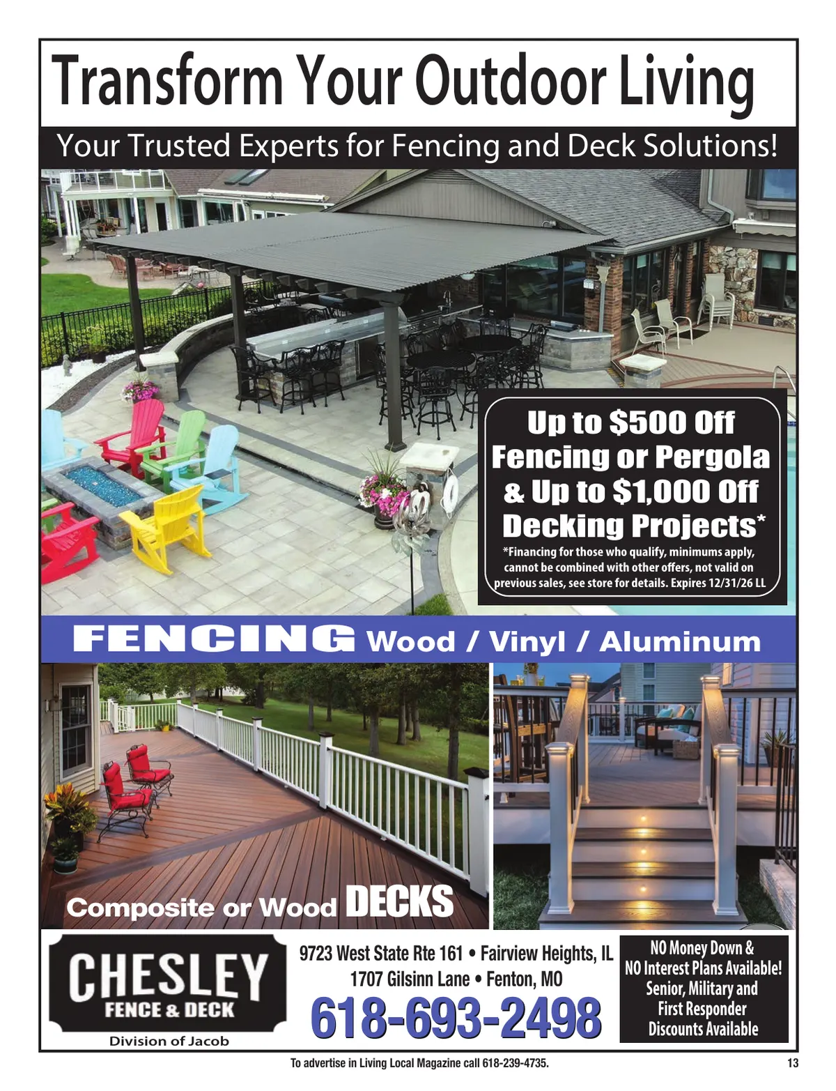 Living Local Holiday 2026, St. Clair edition, page 13