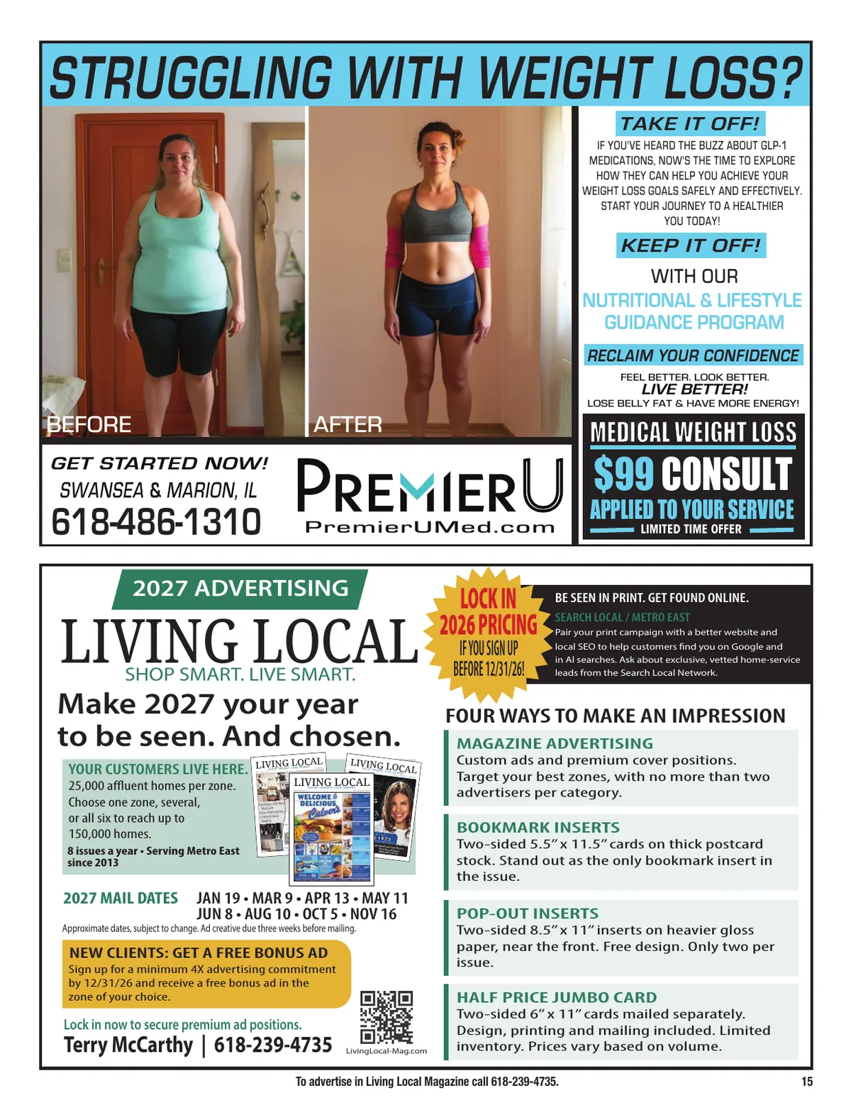 Living Local Holiday 2026, St. Clair edition, page 15